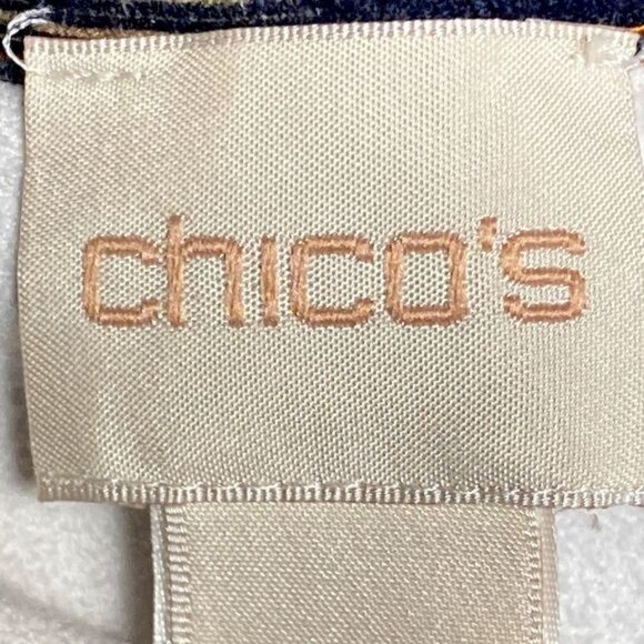 Chicos Abstract Bold Floral Animal Print Festival Wrap Open Cardigan Artistic OS - Picture 5 of 12